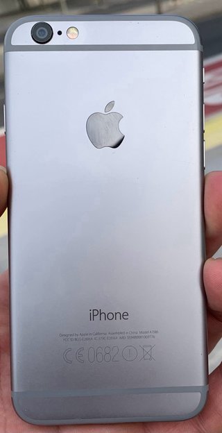 iPhone Apple Plata y gris