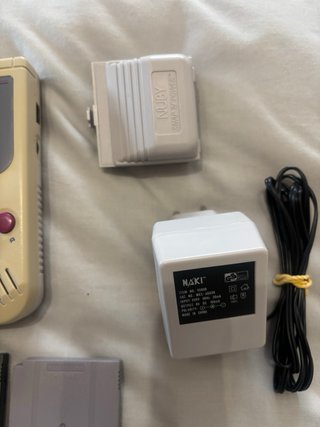 Consola Nintendo Game Boy Beige + 3 Juegos etc