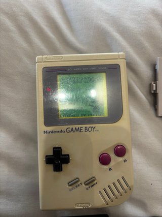 Consola Nintendo Game Boy Beige + 3 Juegos etc