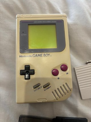 Consola Nintendo Game Boy Beige + 3 Juegos etc