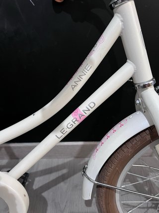Bicicleta Infantil Le Grand Annie 16 Blanca