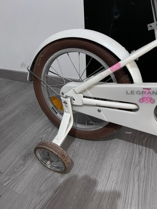 Bicicleta Infantil Le Grand Annie 16 Blanca