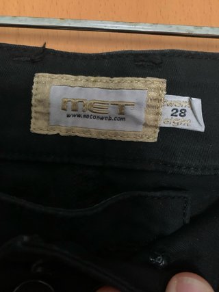 Pantalón Met Negro