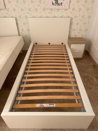 Camas MALM IKEA (2 unidades) + somier