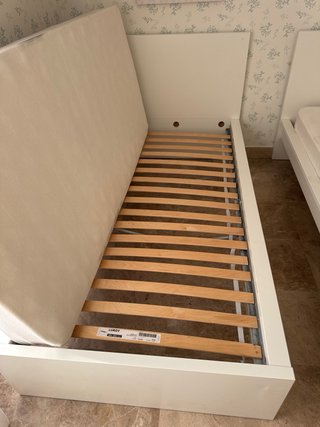 Camas MALM IKEA (2 unidades) + somier