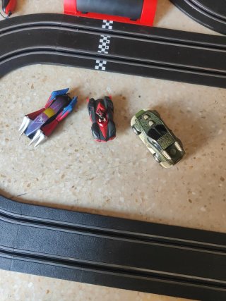 Pista de coches carrera