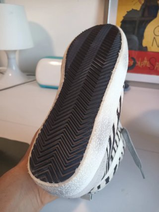 Zapatillas deportivas con estampado cebra