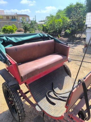 Charret de cortegaba con guarnición