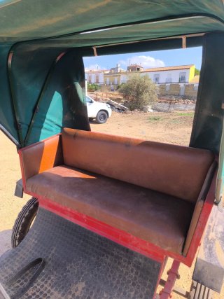 Charret de cortegaba con guarnición