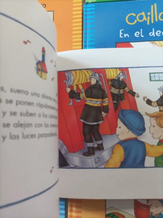 Libros de Caillou. Ideales para niños pequeños.