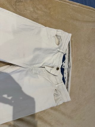 Pantalones Mango Beige