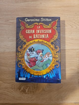 pack de 7 libros de lectura de Geronimo Stilton