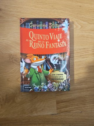 pack de 7 libros de lectura de Geronimo Stilton