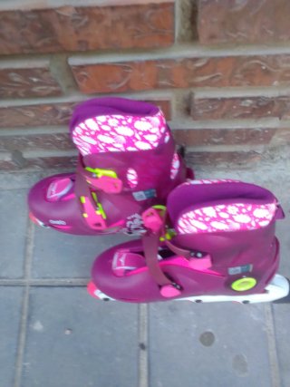 Patines en línea Oxelo morados talla 34-36