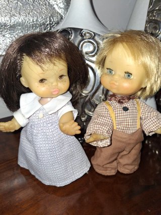 Muñecos May Niña y Niño