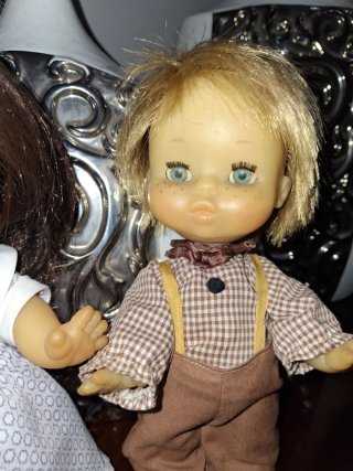 Muñecos May Niña y Niño