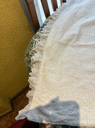 Manta toalla bebé con ositos rosas
