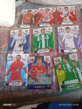Cartas Panini