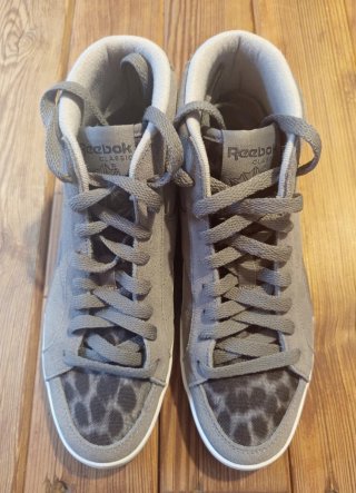 Zapatillas Reebok Classic Gris Leopardo Talla 38