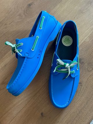 Náuticos Indiano impermeables azul eléctrico 44