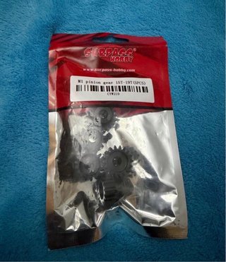 5 piñones M1 15T-19T RC 1/8 5mm
