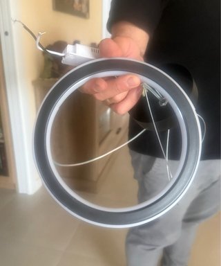 Lámpara Techo LED Blanca Moderna