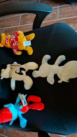 Lote Peluches Varios Personajes