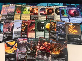 25 Cartas Magic El Señor de los Anillos Alternativ
