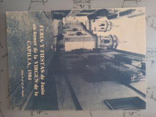 Programa fiestas de junio 1982