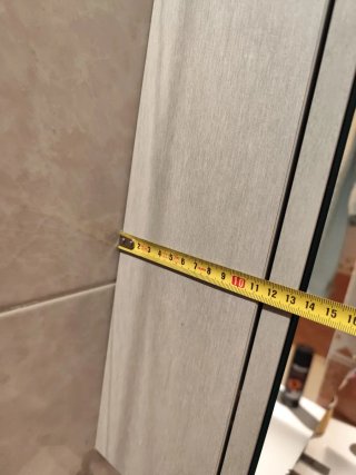 Conjunto mueble de baño y espejo