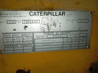 Carretilla elevadora CAT