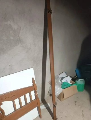 Cama de madera Vintage 105
