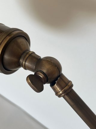 Lampada da scrivania Stamford ottone