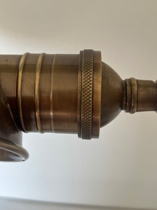 Lampada da scrivania Stamford ottone