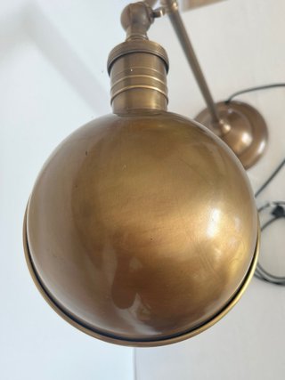 Lampada da scrivania Stamford ottone