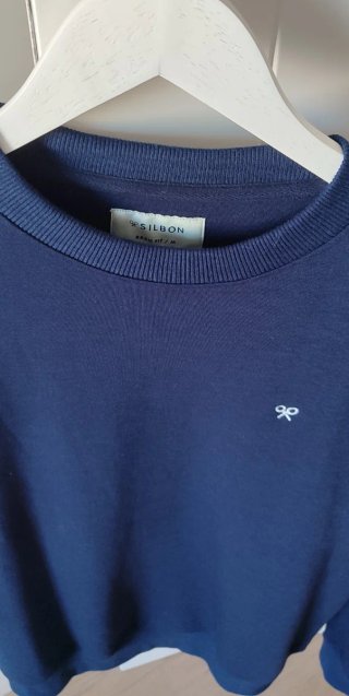 Sudadera Silbon Azul Marino Talla M