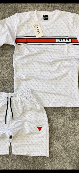 Conjunto EA7 Emporio Armani Azul Naranja  3 MODEL