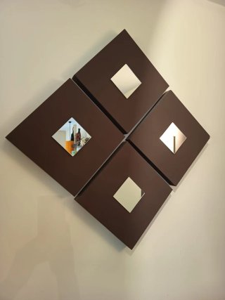 Cuadros decorativos madera y cristal