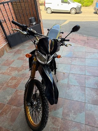 Moto Rieju MRX Pro 50cc trucada