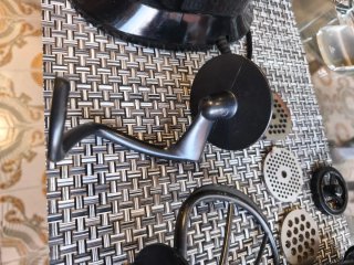 Batidora Royalty Line Negra con Accesorios