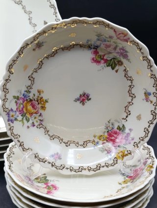 Set platos porcelana Limoges