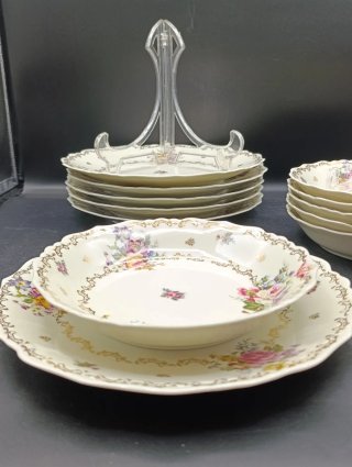 Set platos porcelana Limoges