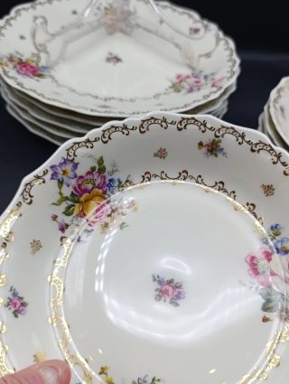 Set platos porcelana Limoges