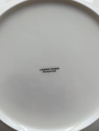 Set platos porcelana Limoges