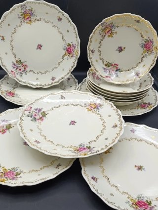 Set platos porcelana Limoges