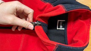Chaleco The North Face Windstopper Rojo/Negro