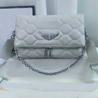 Bolso Zadig & Voltaire Negro y Plateado