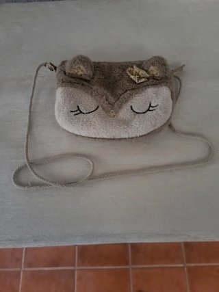 Bolso infantil peluche zorro