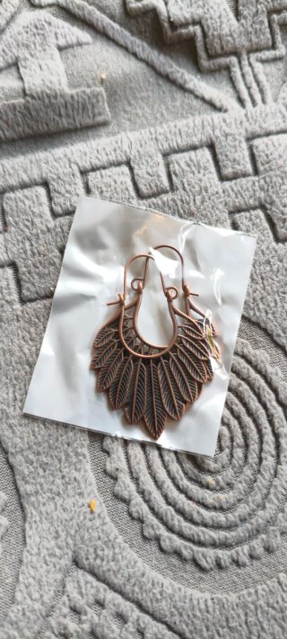 Pendientes estilo étnico plumas