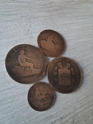 Monedas antiguas una Alfonso XII